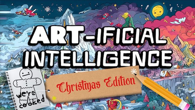Art-ificial Intelligence: Christmas Edition